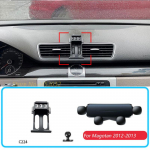 Autofoonihoidik Volkswagen Passat B7 B6 R36 2006-2015 jaoks Gravitatsiooniline Seisuhoidikud Horisontaalne Mobiilne Klamber Tarvikud Alusega