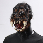 &Otilde;udus jube &auml;mblikmask Cosplay hirmus loomad &auml;mblikud suured silmad hambad lahti suu latekskiiver Halloweeni peokost&uuml;&uuml;mi rekvisiidid