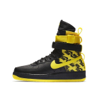 Nike Sf Air Force 1 High Must D&uuml;naamiline Kollane AR1955-001 46