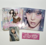 aespa KISS N TELL PLAKAT Ver. AVATUD ALBUM FOTOKAARDIGA WINTER Ver. gray