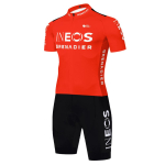 Team INEOS Cycling Skinsuit Meeste Jalgrattas&auml;rk Grenadier Jumpsuit Maanteev&otilde;istluse Skinsuit S&auml;rk Completo Ciclismo L red