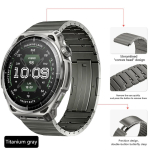 22mm metallrihm Amazfit Balance 3 2 1/Bip Max/Bip 6 5/GTR 4 3 jaoks Kiirvabastusega rihm Amazfit Active Max k&auml;ev&otilde;ru jaoks 22mm Width strap gray