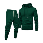 Meeste V&auml;rviline Kapuutsiga Dressipluus ja P&uuml;ksid Komplekt Vabaaja Spordir&otilde;ivad S black