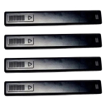 4 tk/komplekt Katuseraudade Klambrite Asendusraami Liistukate Suzuki SWIFTi Katuseraudade Kandurite Ava &Uuml;lemise Liistu Klambrite Kate 78132-68L01Hea toode 4pcs gray