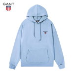Gant Meeste ja Naiste Kevad-S&uuml;gis &Otilde;huke Tikitud Kapuutsiga Pullover, Vabaaja Spordi Jooksu Kapuuts L gray