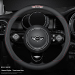 Auto roolikatete hingav nahast libisemiskindel kaitse MINI JCW Cabrio Cooper Countryman Aceman Clubman Coupe F57 jaoks