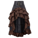 Laste Halloweeni Cosplay Kost&uuml;&uuml;m Unisex Poistele T&uuml;drukutele Pikkade Varrukatega T-s&auml;rk Ja P&uuml;ksid Komplekt Peokost&uuml;&uuml;m Peole Karnevalile P&uuml;hadeks XXXL pruun