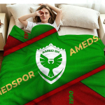 Amedspor Prindiga Flanellitekk K&otilde;rge Kvaliteediga Soe Mugav Tekk K&otilde;ikideks Hooaegadeks T&auml;iuslik Kingituseks Kodu Dekooriks 150cm x 200cm