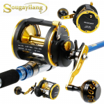 Trolling p&uuml;&uuml;girull 6+1 kuullaagriga alumiiniumist CNC, mis on valmistatud merep&uuml;&uuml;giks, suur p&uuml;&uuml;girull 30