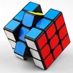 3x3x3 maagiline kuubik Kiiruskuubikud Pusle Neo kuubiku rubikk Magico Cubo kleebis T&auml;iskasvanute koolitus M&auml;nguasjad must
