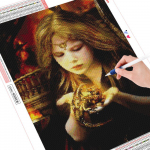 Teemantmosaiikristpistes iluteemantmaal 5D draakon T&auml;is&uuml;mmargune teemanttikandid 20X30