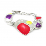 NOA [I5864] - Bracelet Cr&eacute;ateur 'Coloriage' multicolore mitmev&auml;rviline