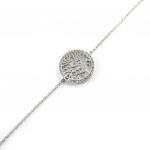 Les Tr&eacute;sors De Lily [N3376] &ndash; h&otilde;bedane k&auml;ev&otilde;ru  Elupuu  h&otilde;bevalge (roodiumiga kaetud) h&otilde;be