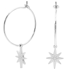 Les Tr&eacute;sors De Lily [Q2528] &ndash; h&otilde;betatud Etoile du Nord terasest disaink&otilde;rvar&otilde;ngad &ndash; 17 mm &ndash; 10x8 mm h&otilde;be