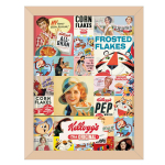 Kellogg's [Q1700] - Mitmev&auml;rviline Kellogg's puidust pildiraam - 44x34x1 cm mitmev&auml;rviline