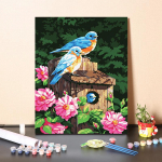 DIY maalimine numbrite j&auml;rgi Digitaalne &otilde;limaal Hobid Numbrid Maalimine K&auml;sit&ouml;&ouml; Kunst Kodukaunistamine 40x50cm no frame