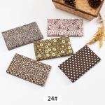 5 tk / partii Tr&uuml;kitud Patchwork Doll K&auml;sitsi valmistatud aksessuaarid Puuvillane kangas Lillekangad isetegemiseks 24