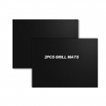 5 tk BBQ-grillmatt Korduvkasutatavad grill-k&uuml;psetusmatid Mittenakkuvad, kergesti puhastatavad grillimisplaadid, kaasaskantav v&auml;lipikniku toiduvalmistamise t&ouml;&ouml;riist