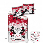 Minnie voodikomplekt &uuml;hele inimesele 140x200 140x200 punane