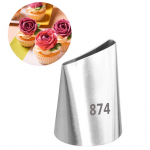1 tk Suure suurusega Rose Glass Toruotsikud Koogikreemi kaunistamise n&auml;pun&auml;ited Decor #874 h&otilde;be