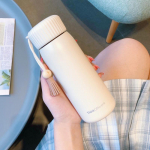 Jaapani vaakumkolb Ins Harajuku stiilis naiste armas tass, lihtne ja v&auml;rske tutiga tudengit&uuml;druku kaasaskantav veetass 400mL