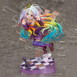 Anime NO GAME NO LIFE GAME LIFE Valge 3. p&otilde;lvkonna Pokker 1/8 skaala PVC-kuju Koguja kujukesed Mudelm&auml;nguasi Kingitus 20cm