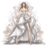 DIY Crystal t&auml;isteemant &uuml;mmargune 5D teemantmaalimine uus pulmakleit riided ristpistes komplekt Inkrusteeritud &uuml;mmargused kivid Full Round 20x30CM