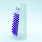 12 rida &uuml;hev&auml;rvilisi poogitud kunstripsmeid, lillad silmameigivahendid, loomulik pikendus, dramaatilised meigiripsmed. 0.07mm--C--8mm lilla