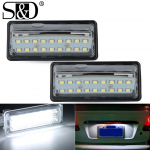 2tk Canbus LED numbrim&auml;rgi lamp Nissan TEANA J31 J32 Maxima Cefiro Altima Rogue Sentra Murano Pathfinder Quest jaoks
