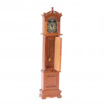 1Komplekt 1/12 Miniatuurne nukumaja retro-vanaisakell Elutoa puitp&otilde;randaga kella mudel M&ouml;&ouml;bli aksessuaar lastele 1PCS