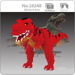 16248 Jurassic dinosaurus Torvosaurus loomakoletise mudel DIY Mini Teemantklotsid Tellised Ehitusm&auml;nguasi lastele ilma kastita