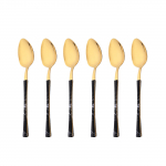 24tk/6tk s&ouml;&ouml;giriistade komplekt roostevabast terasest lauan&otilde;ude komplekt nuga kahvel teelusikas s&ouml;&ouml;giriistade komplekt 6pcs-teaspoon