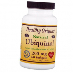Ubikvinool, Ubiquinol 200, Healthy Origins (70354015) 60softgels