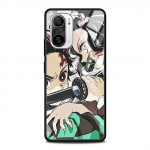 Anime Cartoon Deemon Blade karastatud klaasist &uuml;mbris Xiaomi Redmi Note 10 Pro Max 9 9s 7 8t 8 K40 K30 Pro Plus 9t 9c 8a 9a Shell jaoks For Redmi Note 10