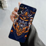 Jaapani Samurai Oni Mask Art telefonikest Samsung Galaxy S23 S22 S21 S20 Fe Ultra S10 S9 S8 Plus Note 20ultra 10plus Samsung Note 10 Plus