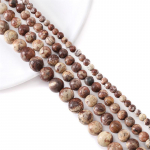 Looduslikud mereterakivist helmed &Uuml;mmargused lahtised helmed ehete valmistamiseks DIY k&auml;ev&otilde;ru kaelakee jaoks 6mm 60pcs