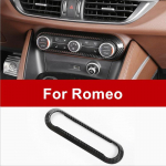 Alfa Romeo giulia stelvio tarvikutele auto salongi s&uuml;sinikkiust v&auml;rvi keskkonsooli vahelduvvoolu nupupaneeli katte raami kleebis kaunistus