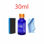 9-tunnine auto vedel keraamiline autodetailide kriimustusvastane klaaskate, &uuml;lih&uuml;drofoobne v&auml;rv, mootorratta hooldusklaasi kate 30ml-3-piece set