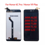 5,2-tolline LCD-ekraan Huawei Honor 6C Pro / Honor V9 Play LCD-ekraaniga puuteekraaniga digiteerija t&auml;iskomplekt must