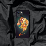 Fire Phoenix Art telefoni&uuml;mbris iPhone'ile Samsung Galaxy Redmi Xiaomi Oppo OnePlus Note SA 7 8 9 10 11 12 13 14 20 21 22 23 53 54 Pro Max Plus Ultra iPhone 6 or 6S