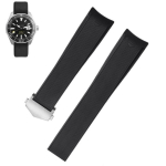 Hao Y Ya TAG Heuer Concept F1 Silikoonist konkurentsiv&otilde;imeline allveelaev 300 Teg Carlisla Arc Mouth kummist kellarihm 20 22mm 21mm black