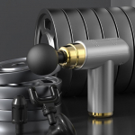 Mini Fascia Gun Mini Muscle Impact relva masseerija must