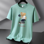 Rulakaru 10 v&auml;rvi Pure Cotton Meeste T-s&auml;rk &Uuml;markaelusega l&uuml;hikeste varrukatega Meeste T-s&auml;rk suur suurus S-6XL S heleroheline v&auml;rv