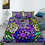 3D isikup&auml;rastatud prinditud mustriga voodipesukomplekt, magamistoa tekikott, voodipesu, ELi t&auml;issuuruses &uuml;heinimesevoodiga kodukaunistus Baby 100x135cm