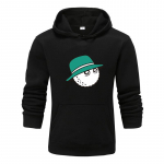 Uue disainiga tr&uuml;kir&otilde;ivad Meeste kapuuts Hip Hop dressipluusid Suurem&otilde;&otilde;tmelised pulloveriga kapuuts Paarid Pulloverid kevad, s&uuml;gis, talv S must