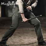 Outdoor Heat Reflection Soft Shell Tactical Assault Pants Cargo Pants Alpinisti p&uuml;ksid K&uuml;lmakindlad Soojad ja Veekindlad Soft Shell p&uuml;ksid L roheline