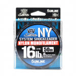 Sunline Nylon Leader NY System Shock Leader 50 m 16 naela (9277) puhas