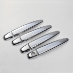 Lexus RX XU30 30 2004~2009 RX300 RX330 RX350 RX400h jaoks s&uuml;sinikkiust kroomukse k&auml;epidemed, katte viimistluse kujundamise tarvikud silver no button