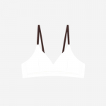 Aluspesu Naiste suvine &otilde;huke sektsioon ilma terasr&otilde;ngata Prantsuse kolmnurkkarikas, puuvillane rinnahoidja, pehme tugi, kogu rinnahoidja S