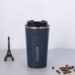 510 ML 304 roostevabast terasest vaakumkohvitass kontorikruus Creative Outdoor Leisure Car Cup termostass 380ml sinine